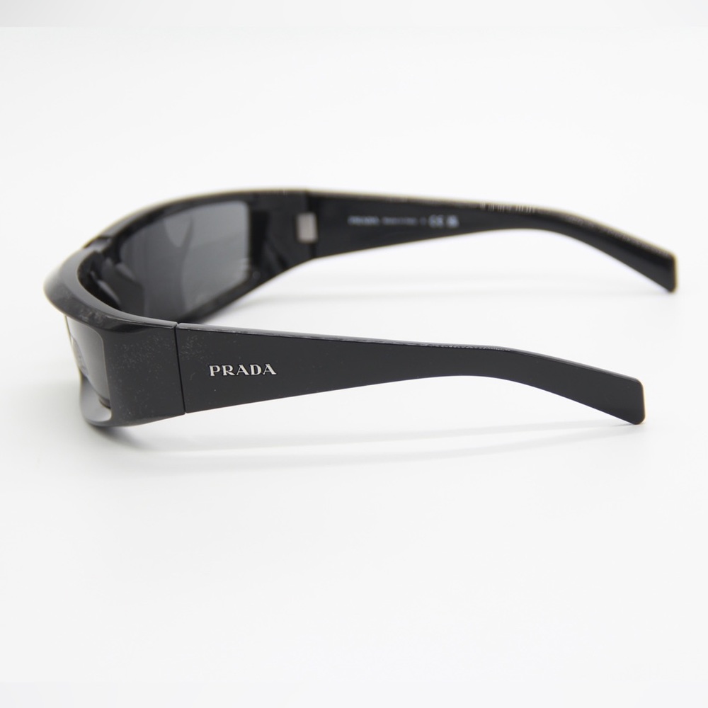 NEW PRADA PR25YS 1AB5S0 RUNWAY SUNGLASSES PRADA PR 25YS BLACK EYEWEAR SPR 25Y - Picture 9 of 14